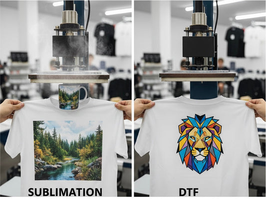 Impression Sublimation vs DTF