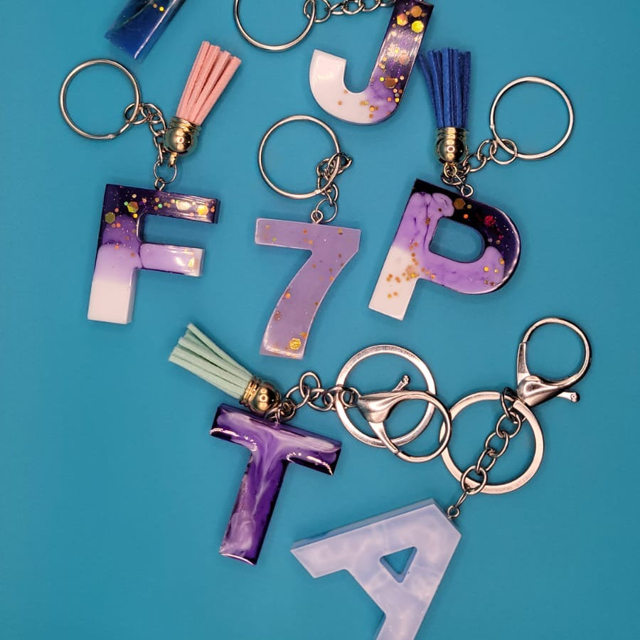 Porte-clé personnalisé en résine